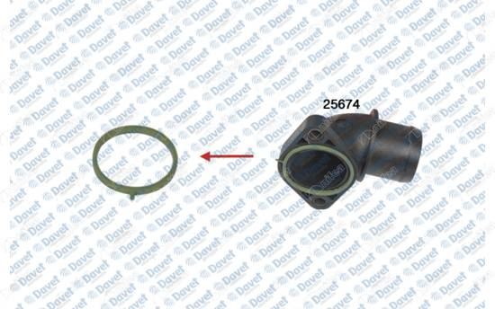 NIFEA 25676 Turbo Borusu Contasi Qashqai - Qashqai +2 I 1.5 - 2.0 Dci 07-13